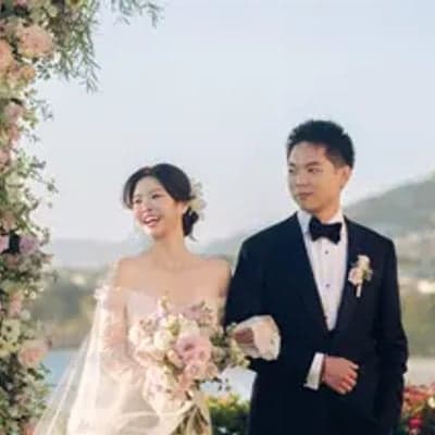 Blue hour Wedding photos